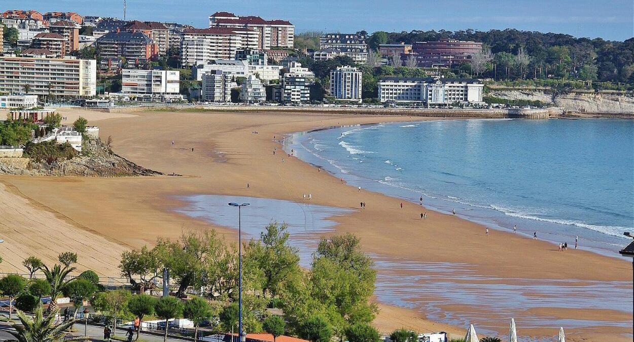 Bajo Con Terraza A 5 Min De La Playa Villa Santander Buitenkant foto