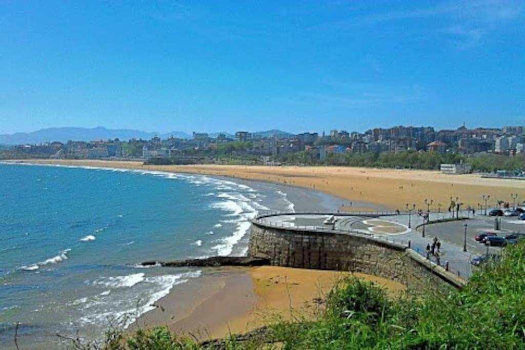 Bajo Con Terraza A 5 Min De La Playa Villa Santander Buitenkant foto